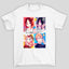 Camiseta Básica Unissex Anime Kaguya-Sama Personagens