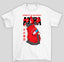 Camiseta Básica Unissex Akira Gato Kaneda Shotaro- branco