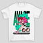 Camiseta Básica Unissex Dandadan Momo Ayase Maos