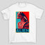 Camiseta Básica Unissex Alien Xenomorph Retro Art