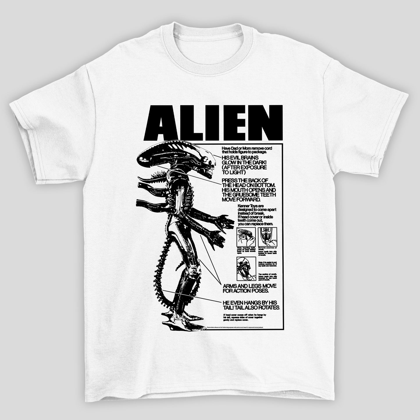 Camiseta Básica Unissex Alien Poster