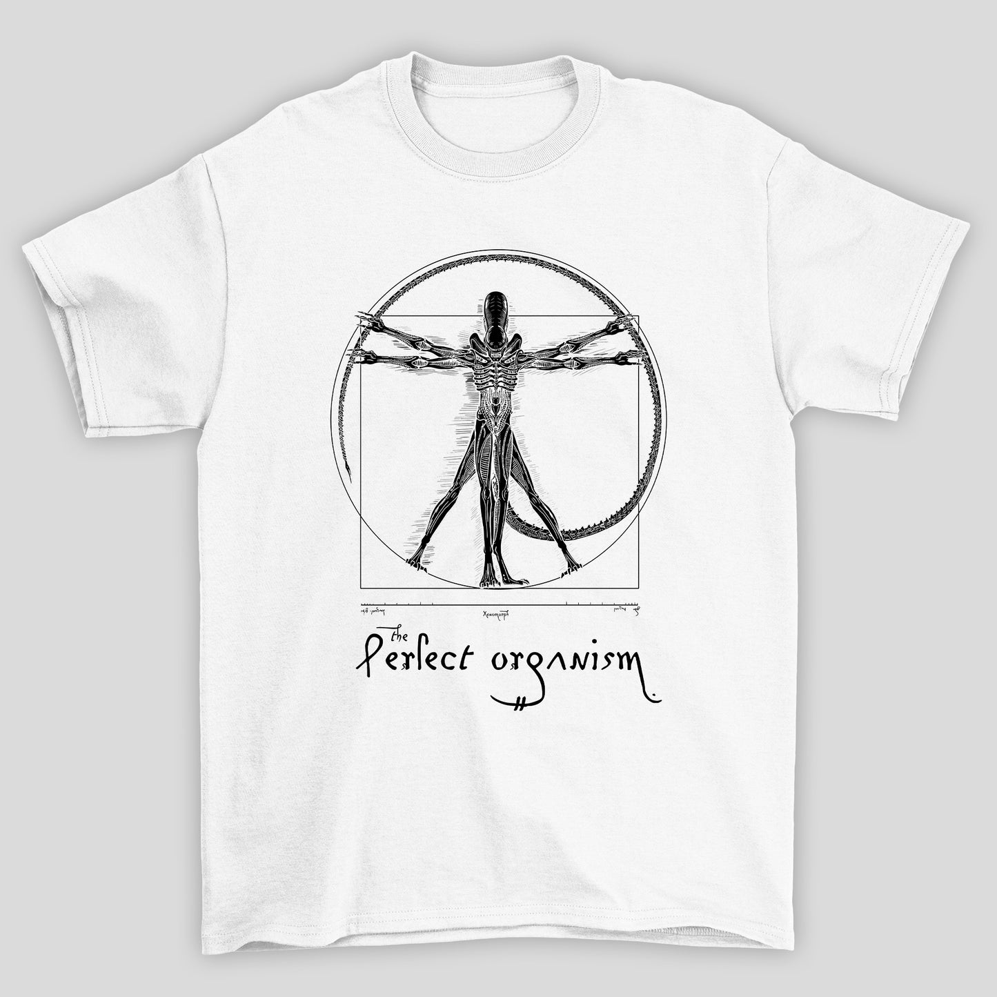 Camiseta Básica Unissex Alien Perfect Organism