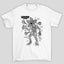 Camiseta Básica Unissex Anatomia Demodog Japones Stranger Things