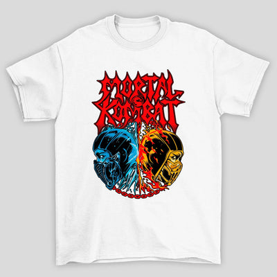 Camiseta Básica Unissex Mortal Kombat Ninjas Subzero