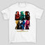 Camiseta Básica Unissex Thunderbolts Peronagens Poster