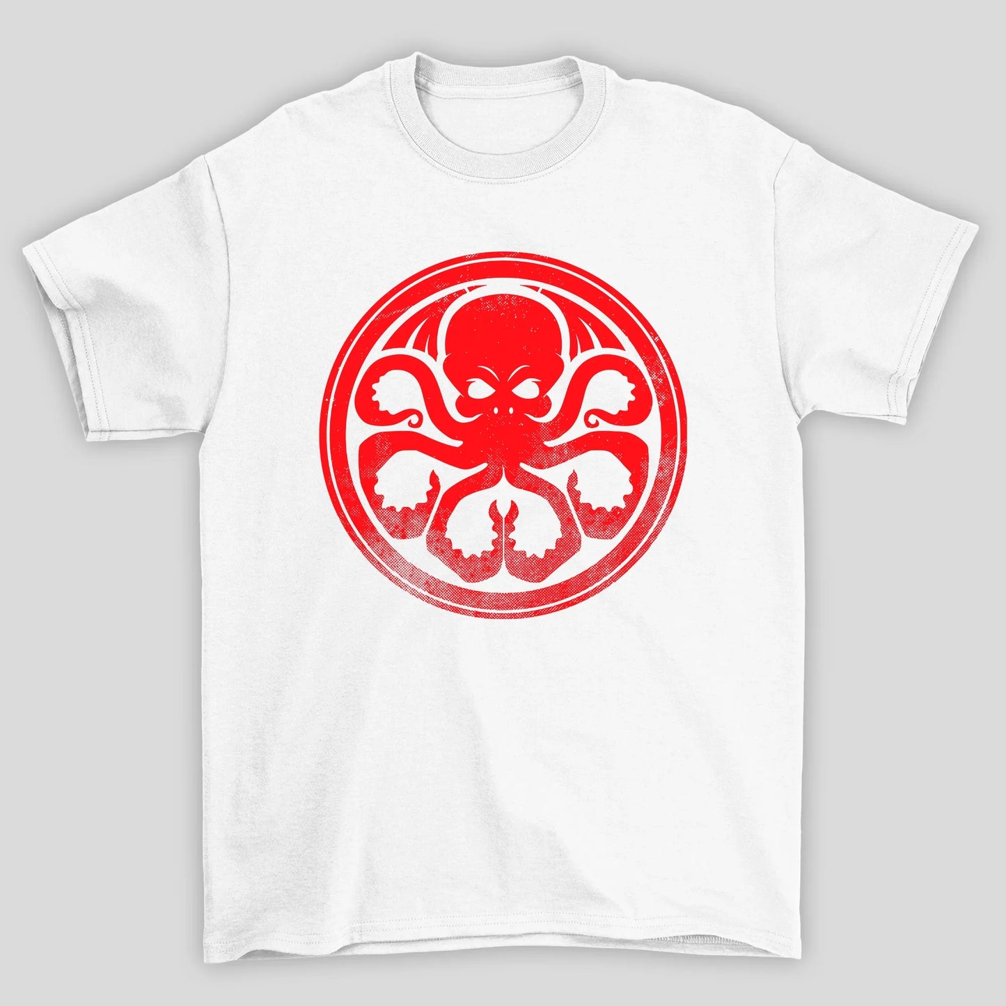 Camiseta Básica Unissex Logo Hydra Capitao America