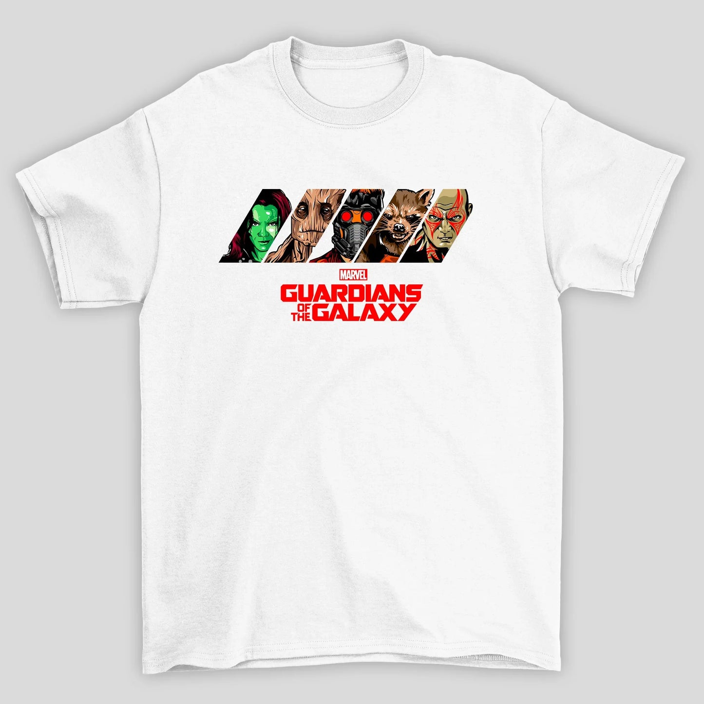 Camiseta Básica Unissex Personagens Guardioes Da Galaxia