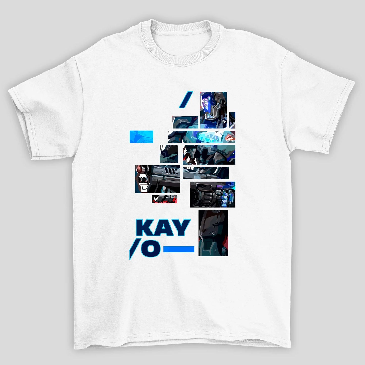 Camiseta Básica Unissex Kayo Quadrados Valorant
