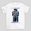 Camiseta Básica Unissex Fade Quadrados Valorant