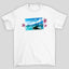 Camiseta Básica Unissex GTA Cartão Postal Vice City