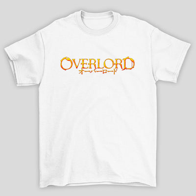Camiseta Básica Unissex Overlord Logo Dourado