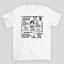 Camiseta Básica Unissex The Office Textos