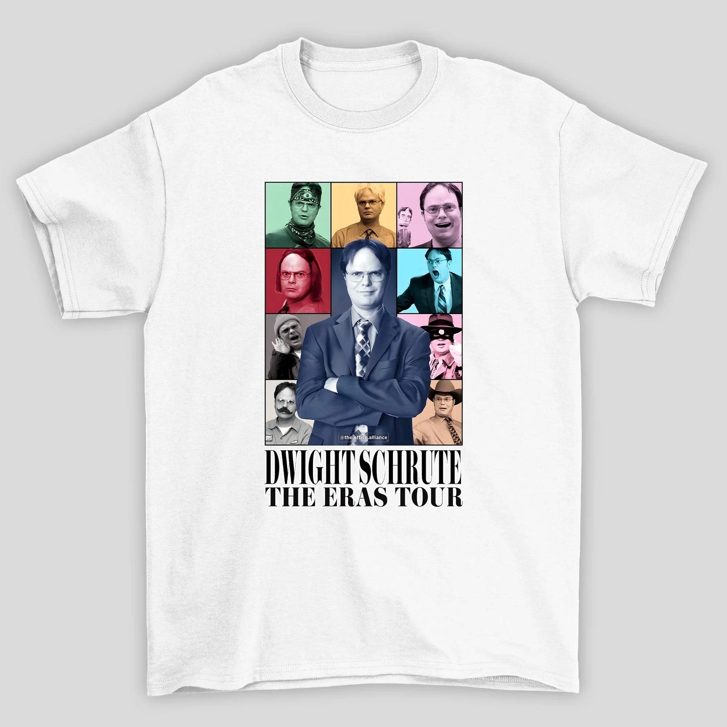 Camiseta Básica Unissex The Office Dwight The Eras Tour