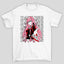 Camiseta Básica Unissex Zero Two Sakura Darling In The Franxx