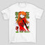 Camiseta Básica Unissex Asuka Kanji Verde Evangelion