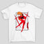 Camiseta Básica Unissex Asuka Estrela Evangelion