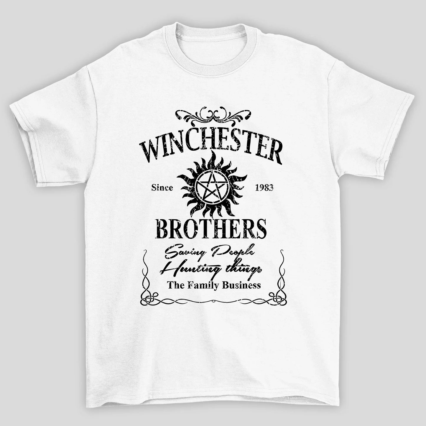 Camiseta Básica Unissex Winchester Brother Supernatural