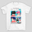 Camiseta Básica Unissex Personagens Quadrado Kanji Ranma