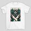 Camiseta Básica Unissex Demon Slayer Inosuke Fumaça Verde