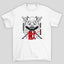 Camiseta Básica Unissex Demon Slayer Inosuke Mascara Kanji