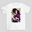 Camiseta Básica Unissex Demon Slayer Kokushibo Lua Espada