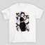 Camiseta Básica Unissex Demon Slayer Shinobu Kanji Raios