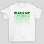 Camiseta Básica Unissex Wake Up Binarios Matrix