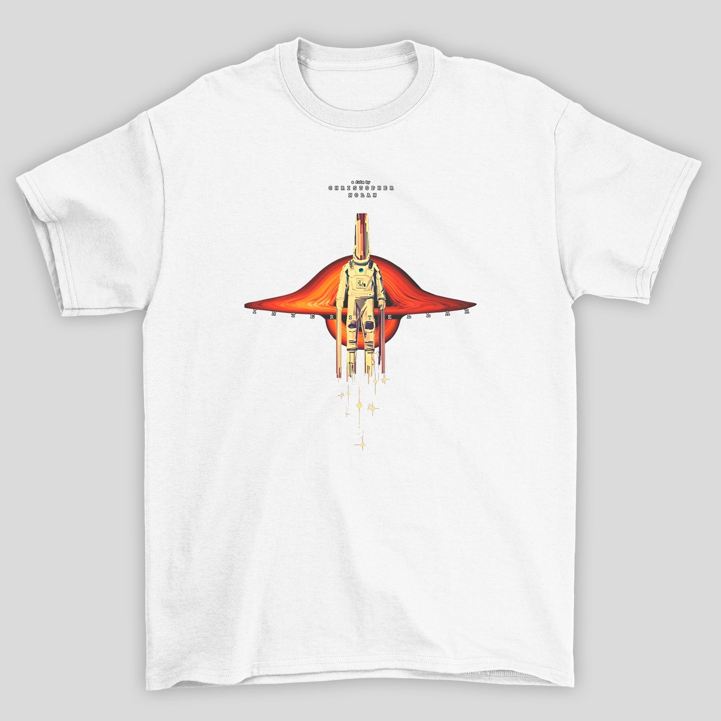 Camiseta Básica Unissex Interestelar Horizonte