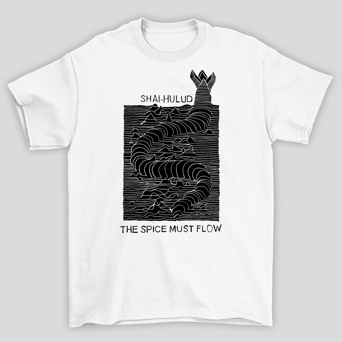 Camiseta Básica Unissex Duna Ondas Verme