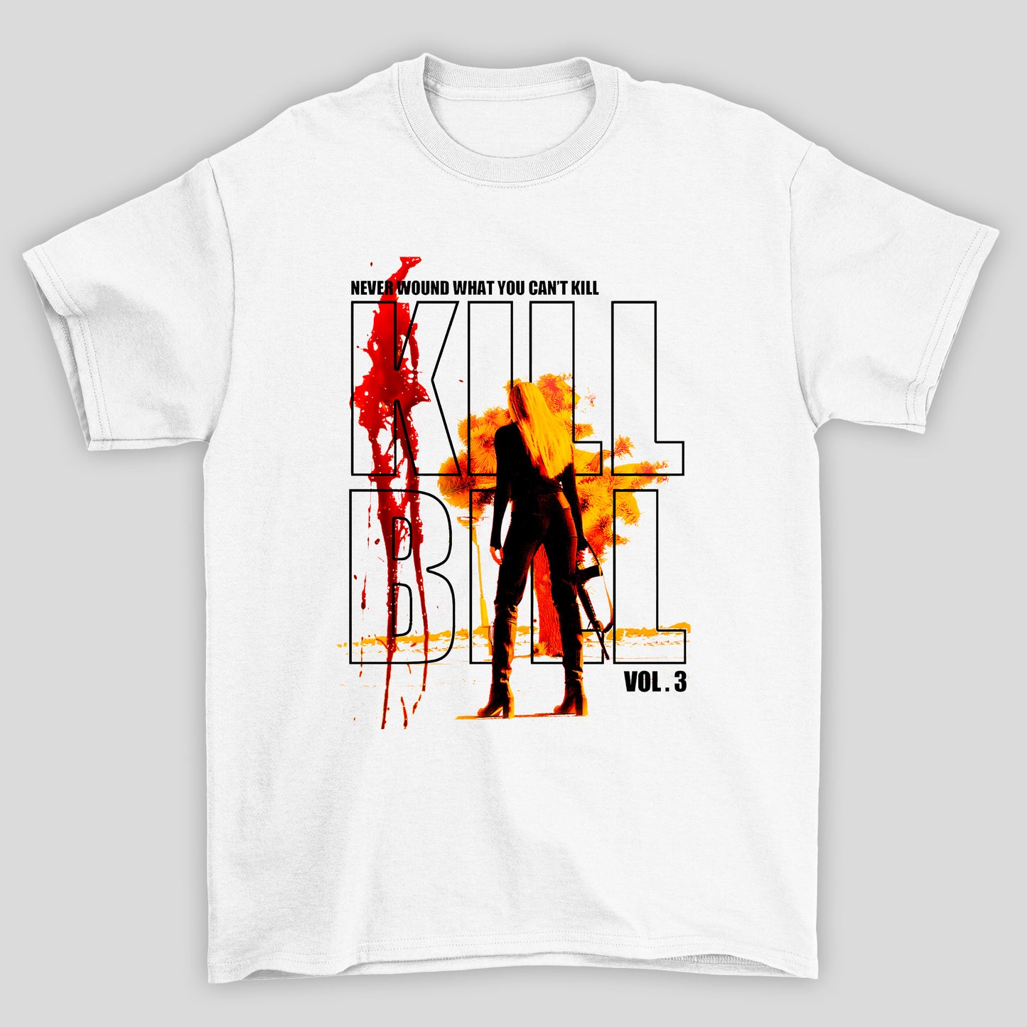 Camiseta Básica Unissex Kill Bill Capa Vol. 3