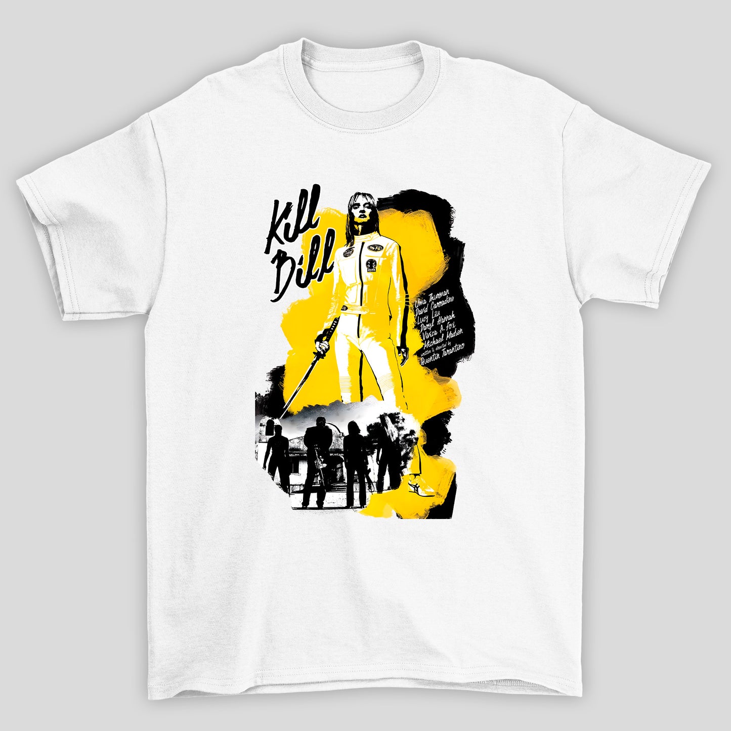 Camiseta Básica Unissex Kill Bill Pintura