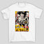 Camiseta Básica Unissex Arte Personagens Pulp Fiction