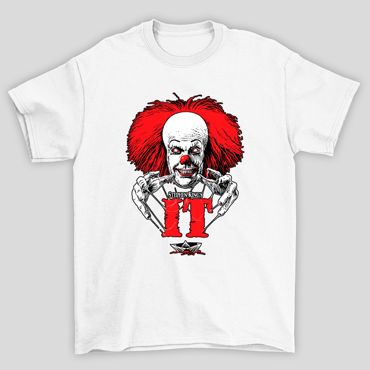 Camiseta Básica Unissex Stephen Kings Old IT A Coisa