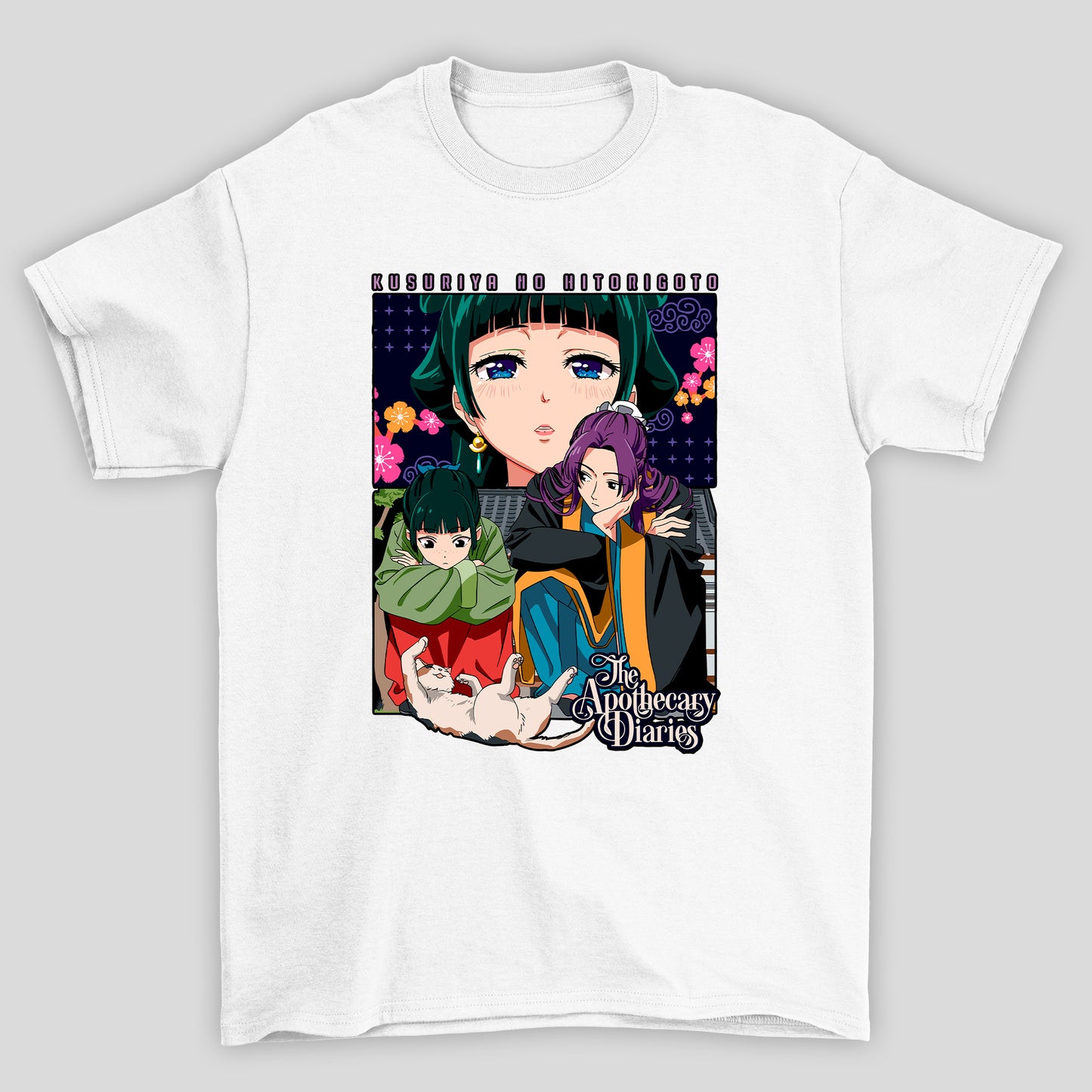 Camiseta Básica Unissex The Apothecary Diaries Maomao Ah-Duo