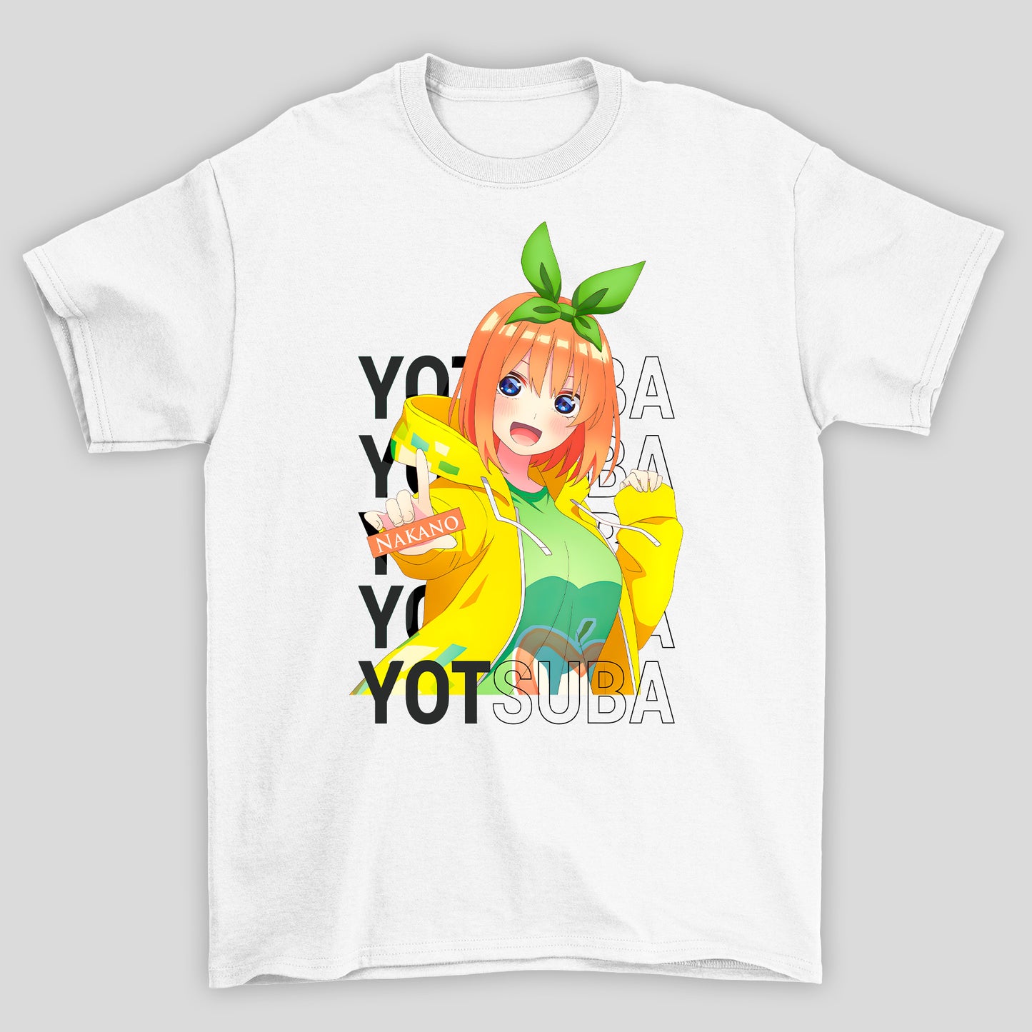 Camiseta Básica Unissex The Quintessential Quintuplets Yotsuba Nakano