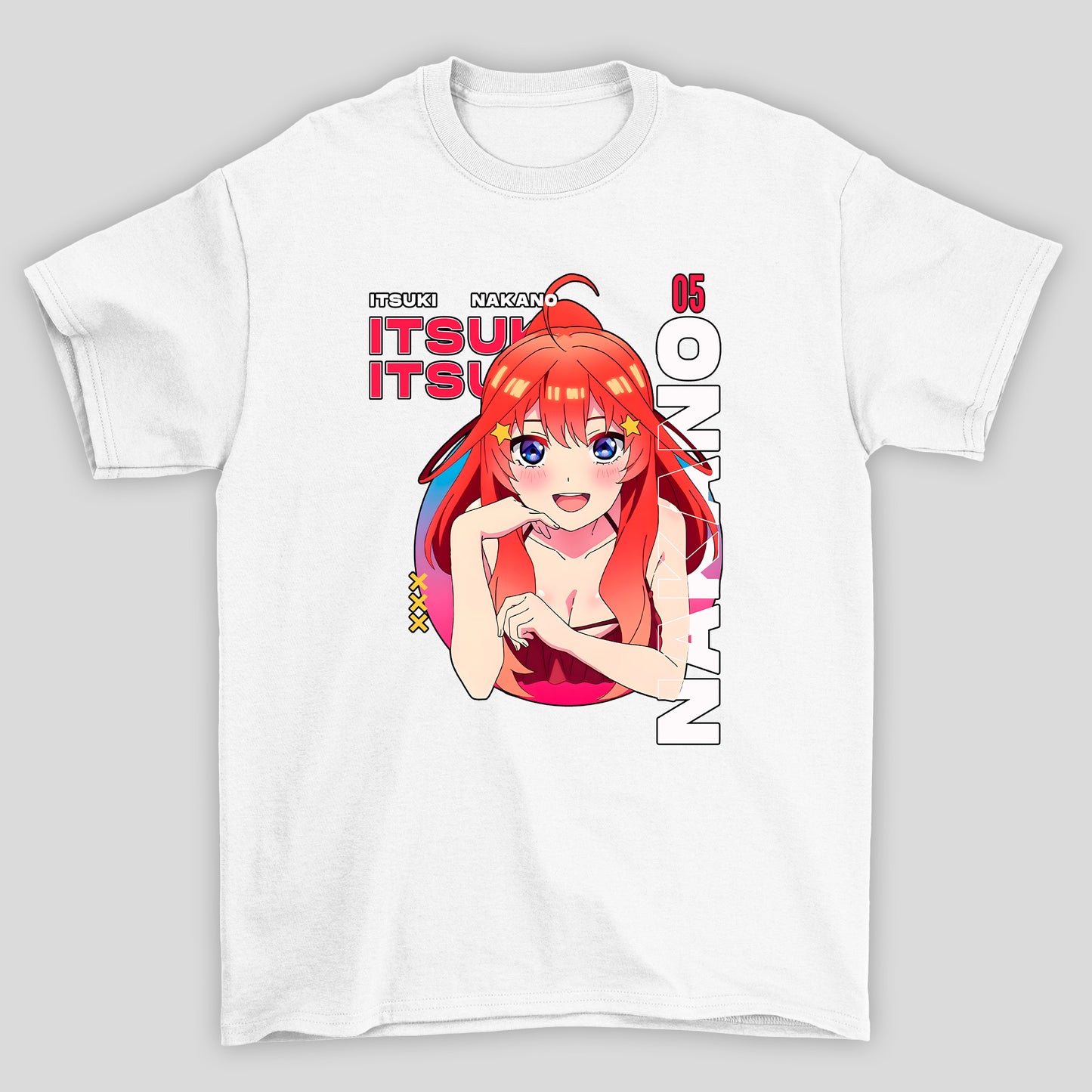 Camiseta Básica Unissex Itsuki Bikini The Quintessential Quintuplets