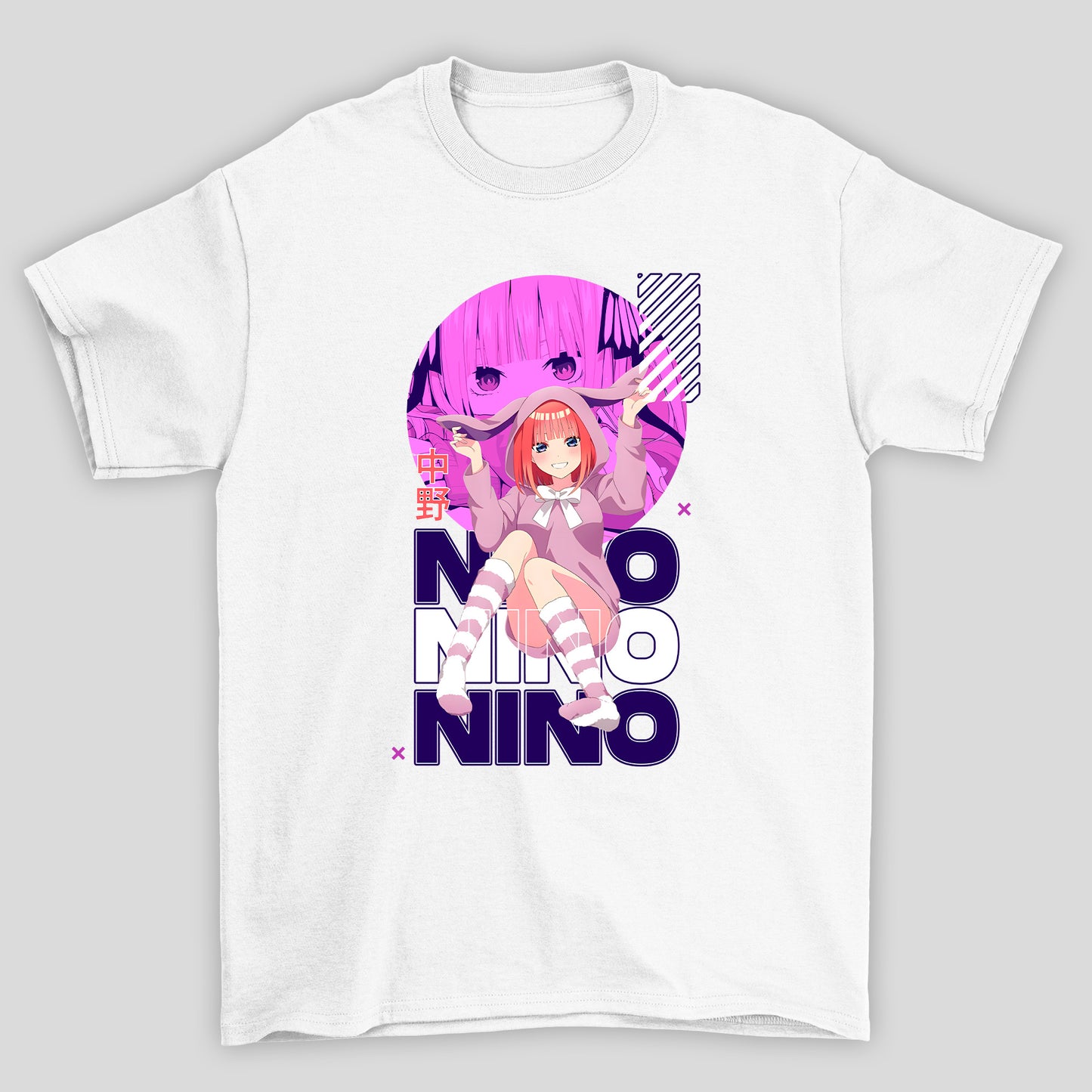 Camiseta Básica Unissex The Quintessential Quintuplets Nino Coelho