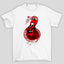 Camiseta Básica Unissex Yumeko Jabami Cobra Kanji Kakegurui