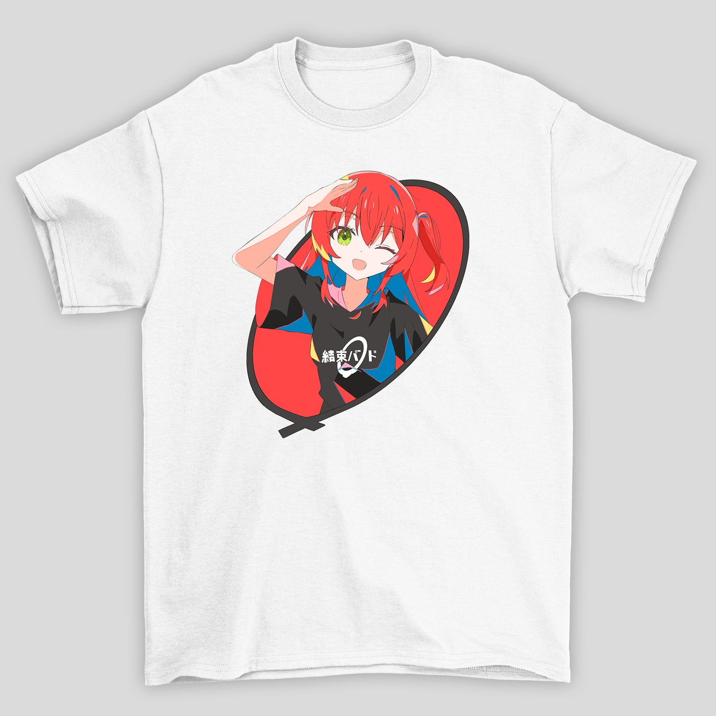 Camiseta Básica Unissex Kita Ikuyo Kessoku Bocchi The Rock