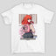 Camiseta Básica Unissex Kita Ikuyo Mochila Gato Bocchi The Rock
