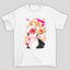 Camiseta Básica Unissex Ijichi Maid Kanji Bocchi The Rock