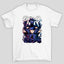 Camiseta Básica Unissex Shigeo Kageyama Pokerface Kanji Mob Psycho 100