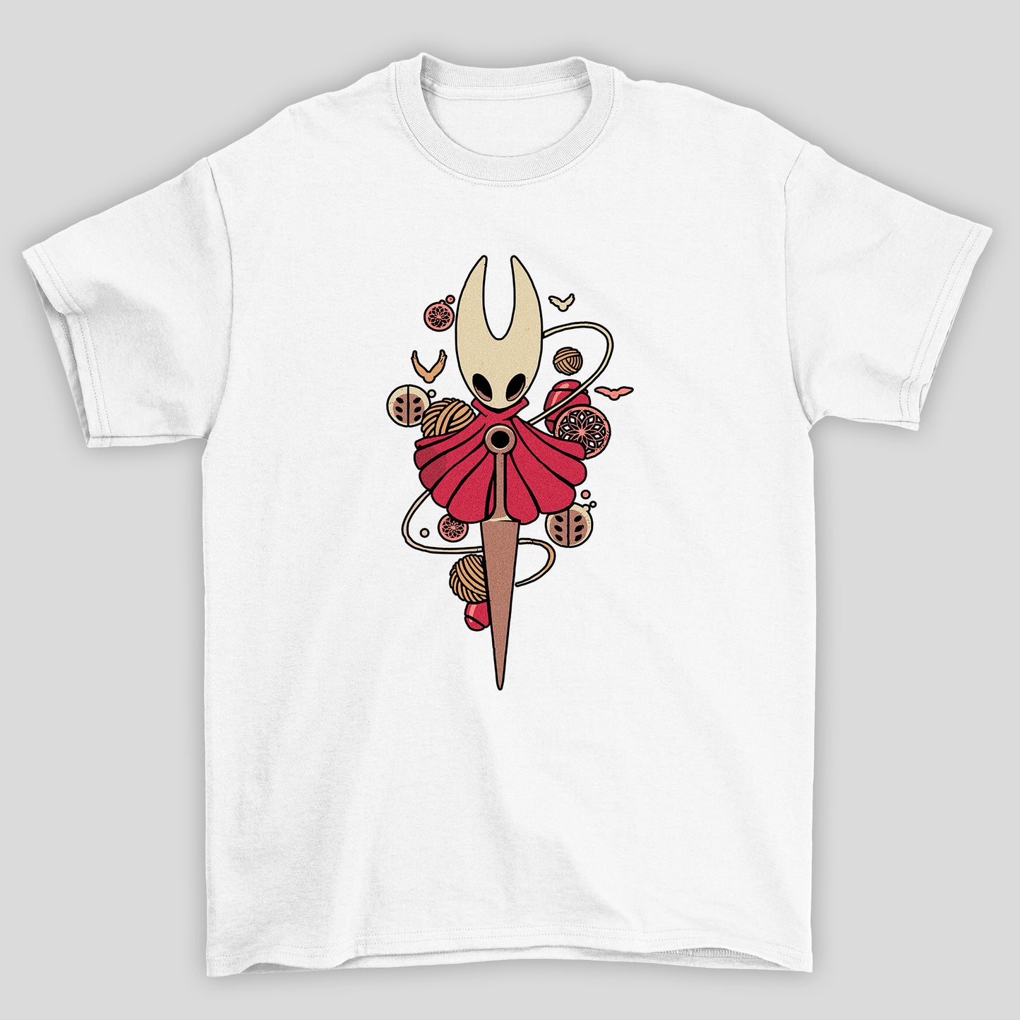 Camiseta Básica Unissex Hollow Knight Hornet Silksong