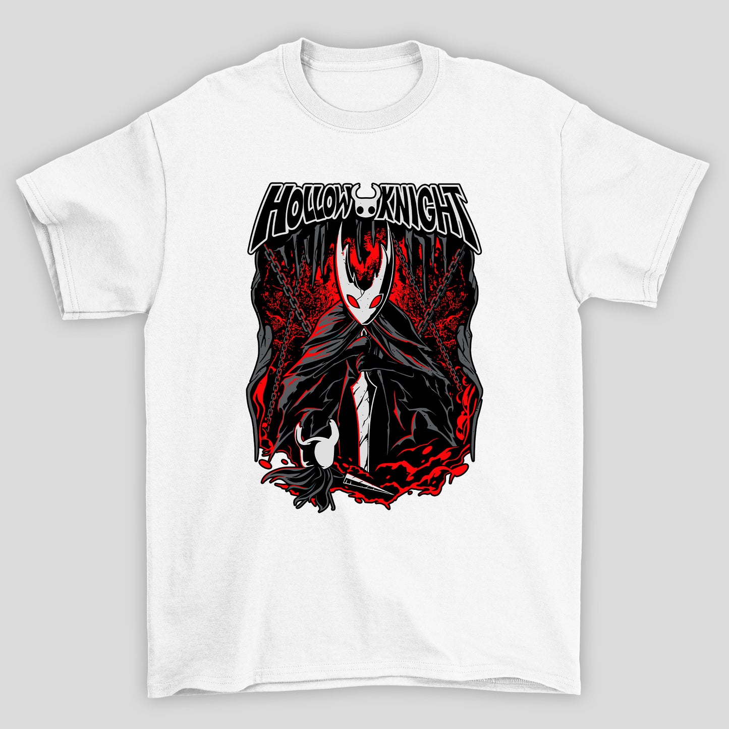 Camiseta Básica Unissex Hollow Knight Boss