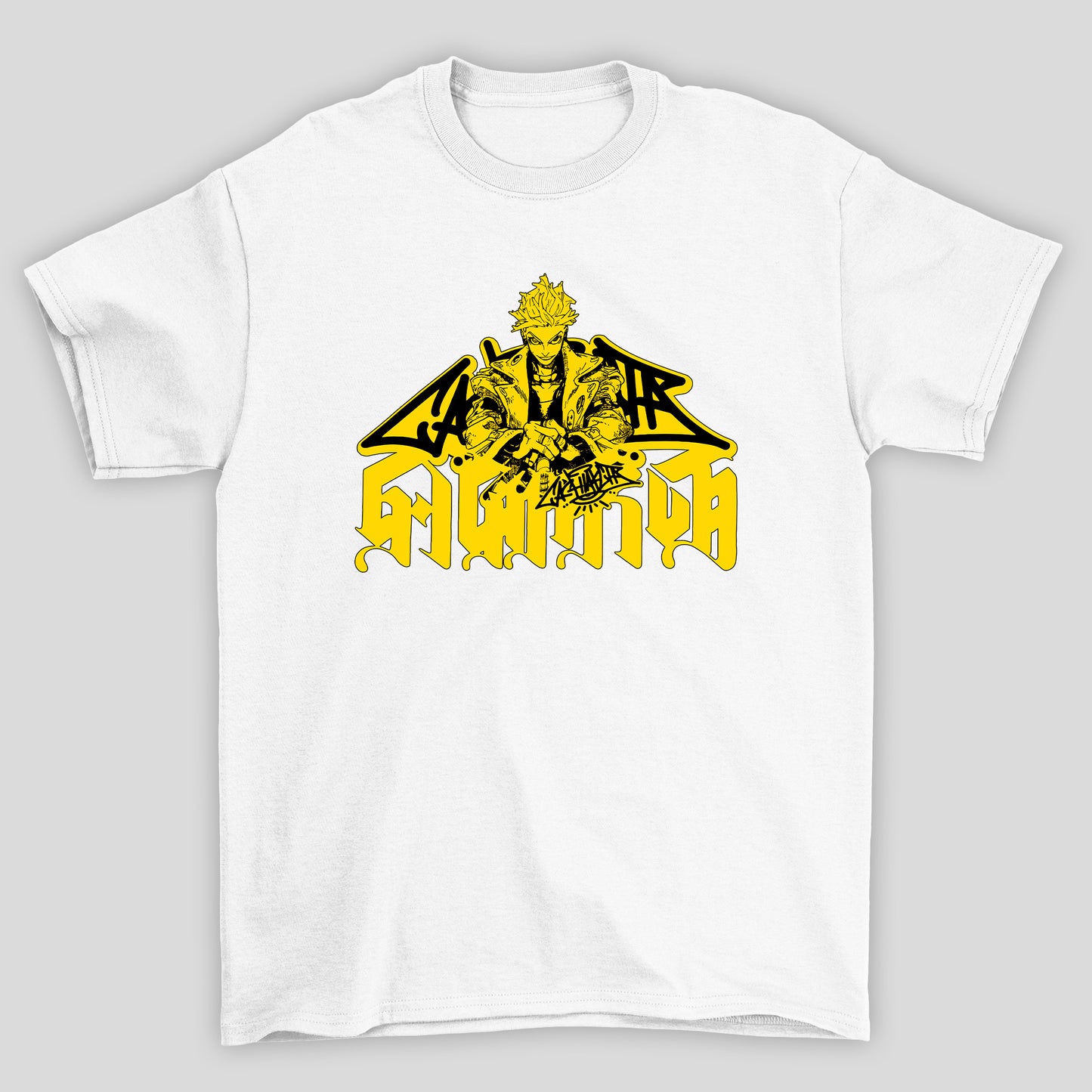 Camiseta Básica Unissex Enjin Grafittii Gachiakuta