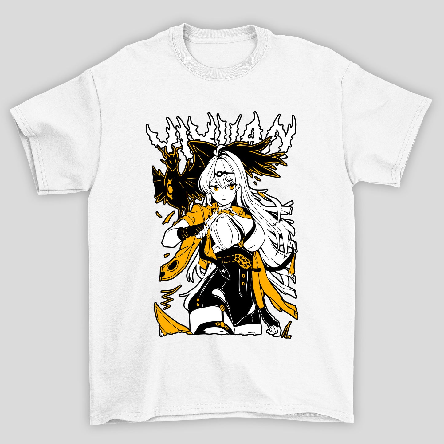 Camiseta Básica Unissex Zenless Zone Zero Yixuan Passaro