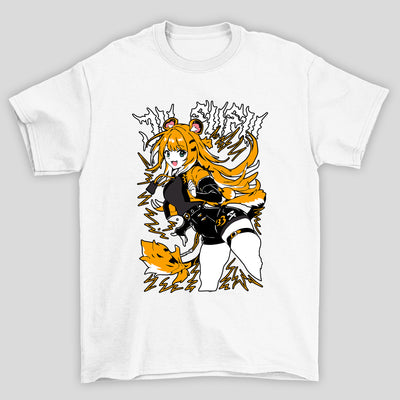 Camiseta Básica Unissex Zenless Zone Zero Ju Fufu