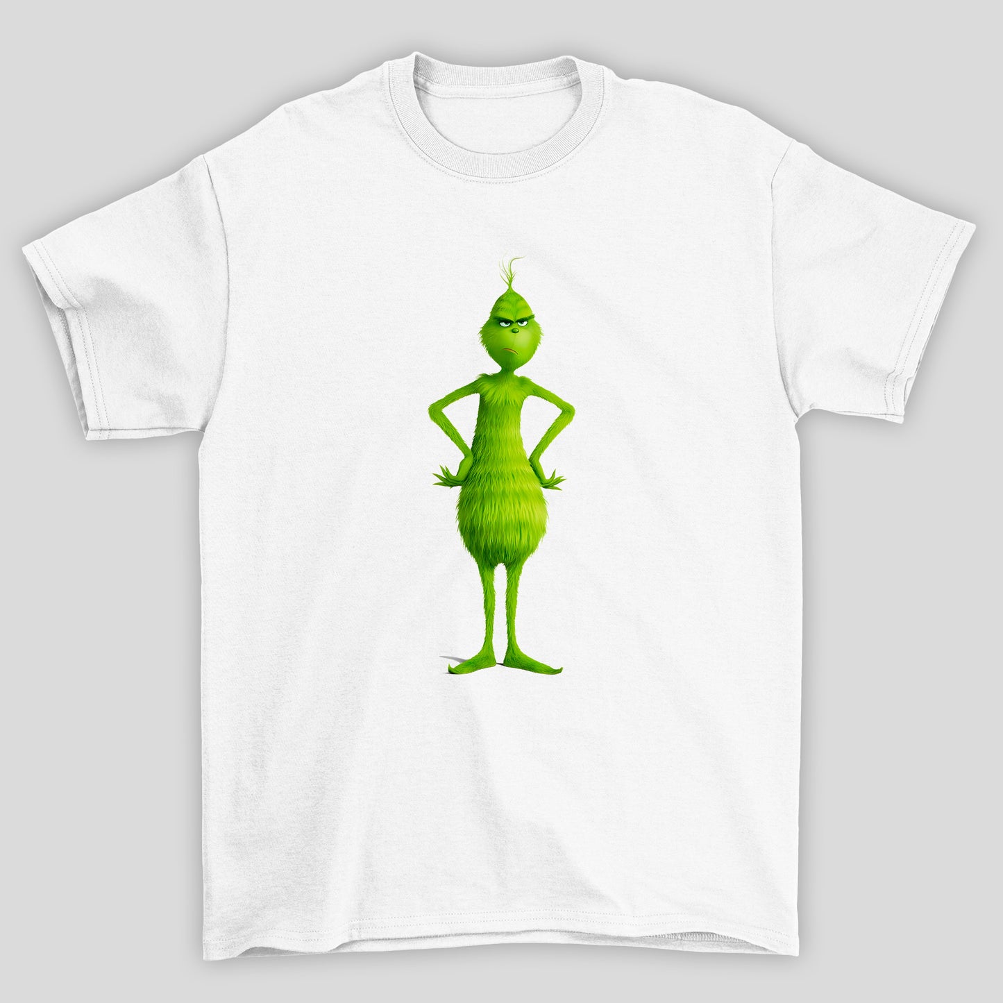 Camiseta Básica Unissex O Grinch Natal Pose