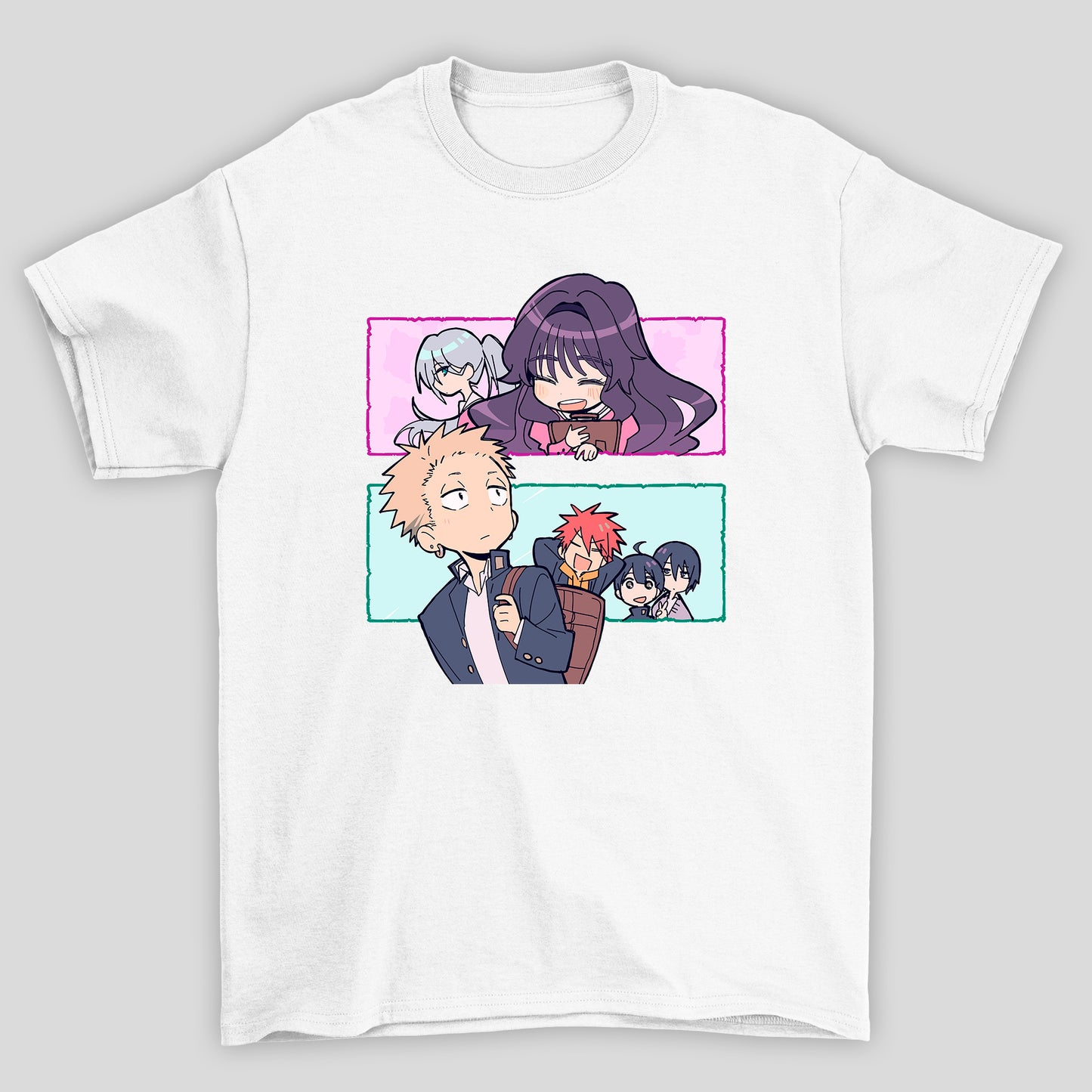Camiseta Básica Unissex Kaoru Hana Chibbi Personagens