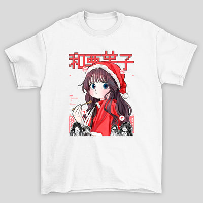 Camiseta Básica Unissex Kaoru Hana Waguri Comendo